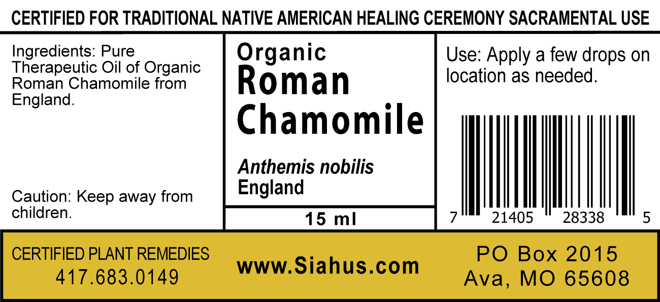 Roman Chamomile - Organic Essential Oil