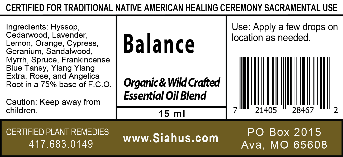 Balance - Essential Oils Blend