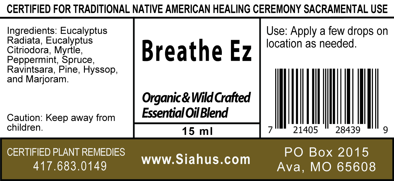 Breathe Ez - Essential Oils Blend