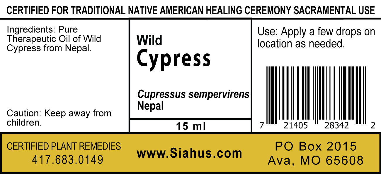 Cypress - Organic Essential Oil