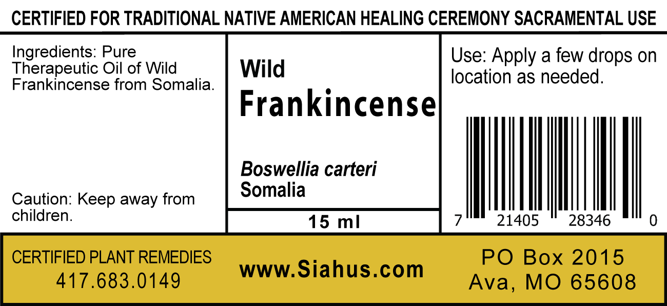 Frankincense, Somalia, Wild - Essential Oil