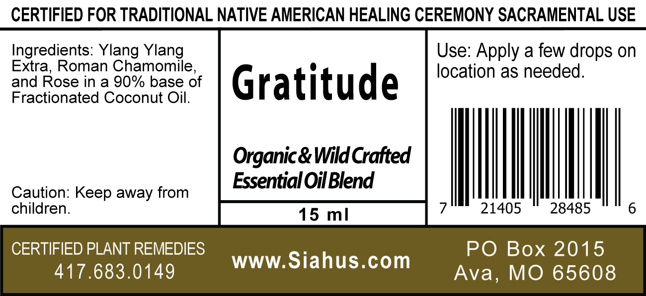 Gratitude - Essential Oils Blend