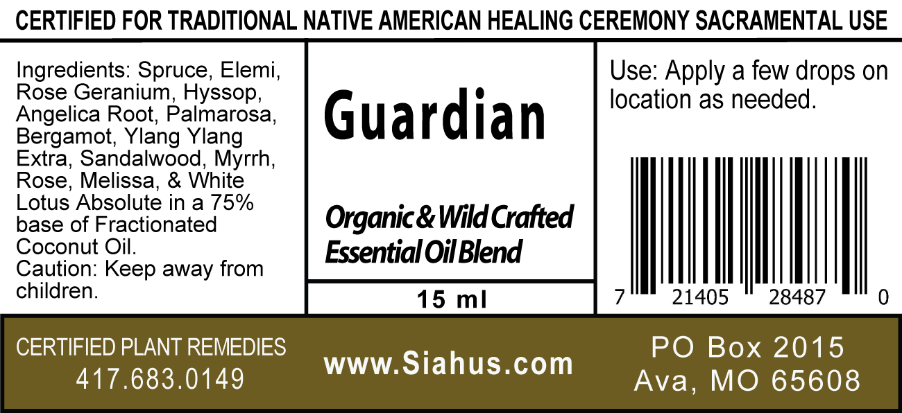 Guardian, Essential Oils Blend