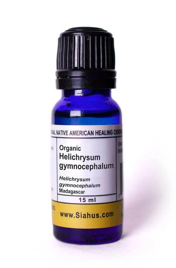 Helichrysum gymnocephalum, Organic essential oil