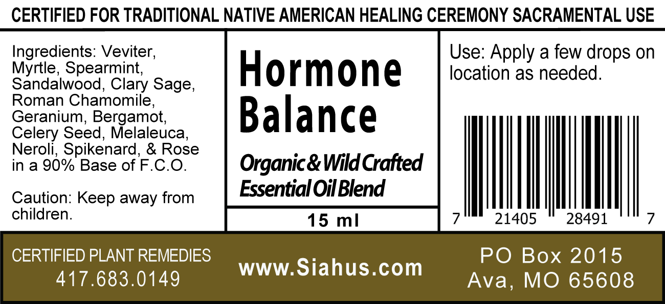 Hormone Balance - Essential Oils Blend