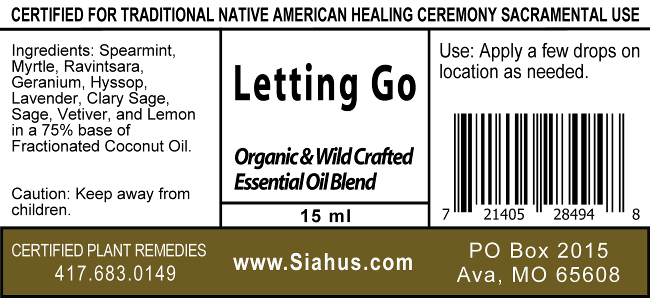 Letting Go - Essential Oils Blend