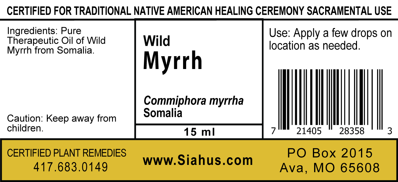 Wild Myrrh essential oil