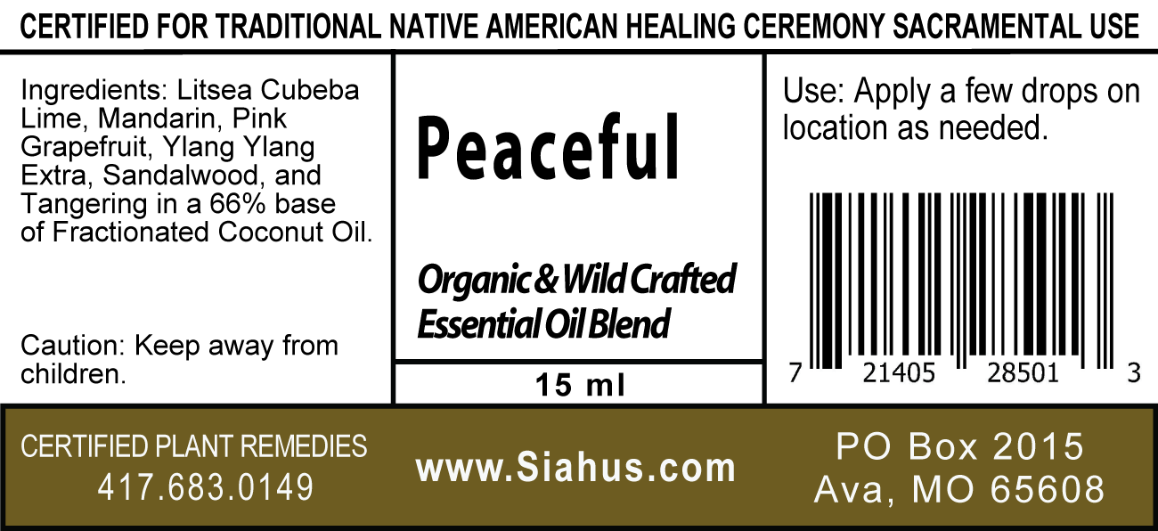 Peaceful - Essential Oils Blend