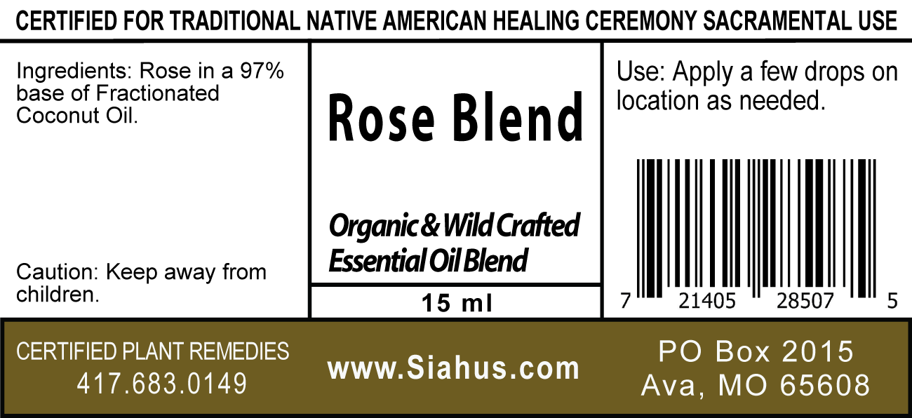 Rose Blend - Organic Essential Oils Blend