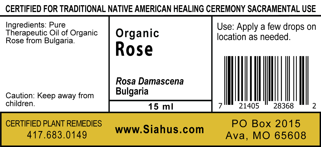 Organic Rose essential oil