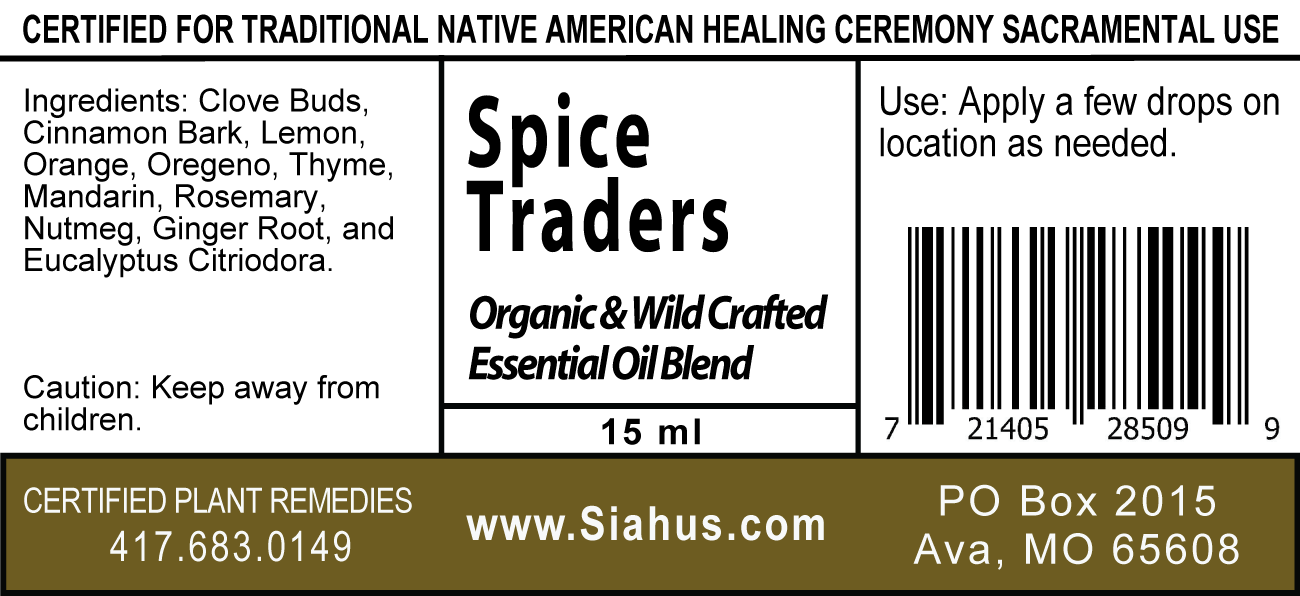 Spice Traders - Organic Essential Oils Blend