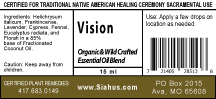 Vision - Organic Essential Oils Blend