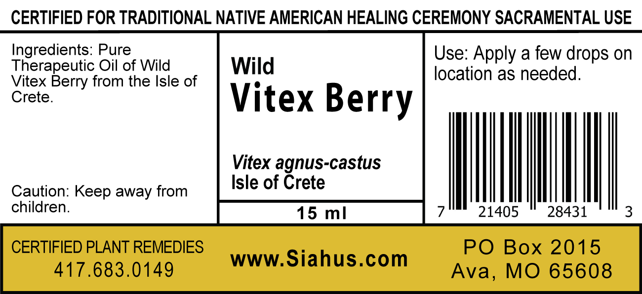 Wild Vitex Berry essential oil